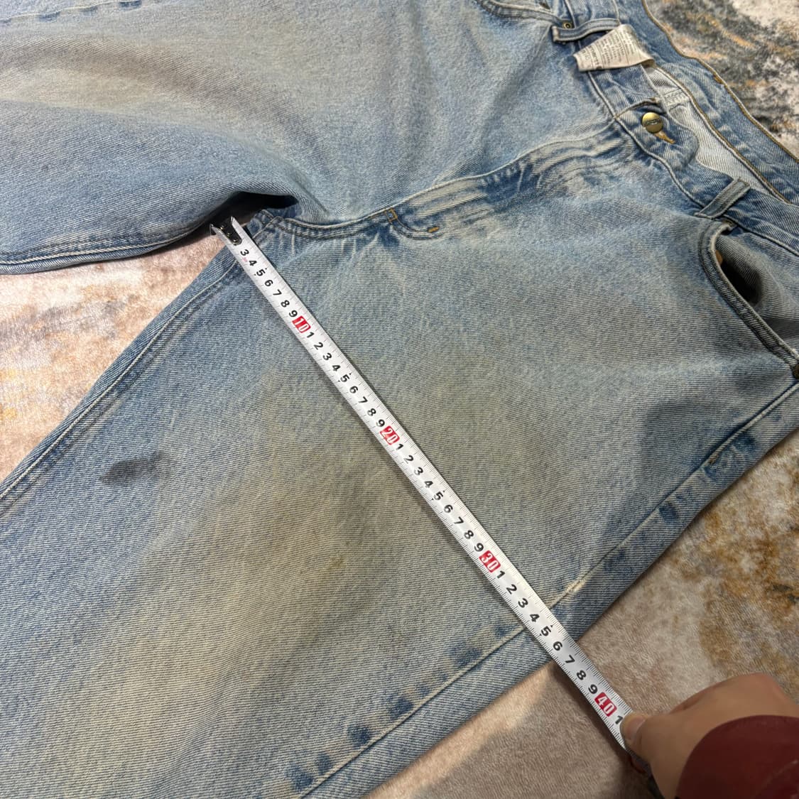 칼하트 90’s 빈티지 데님 팬츠 상품이미지10