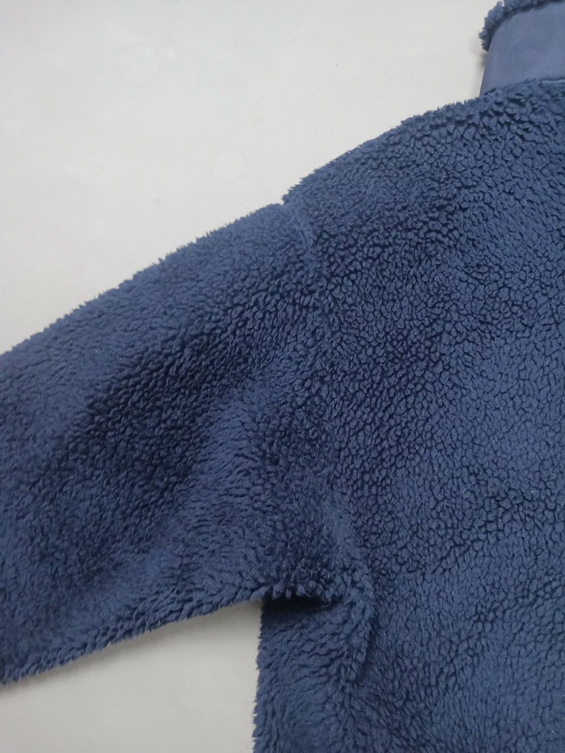 [XL] 유니클로 화이트 마운니티어링 WJP 플리스 풀오버 자켓 네이비 상품이미지8