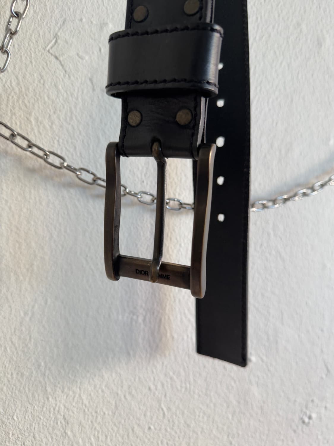 디올 옴므 버클 스터드 벨트 상품이미지2