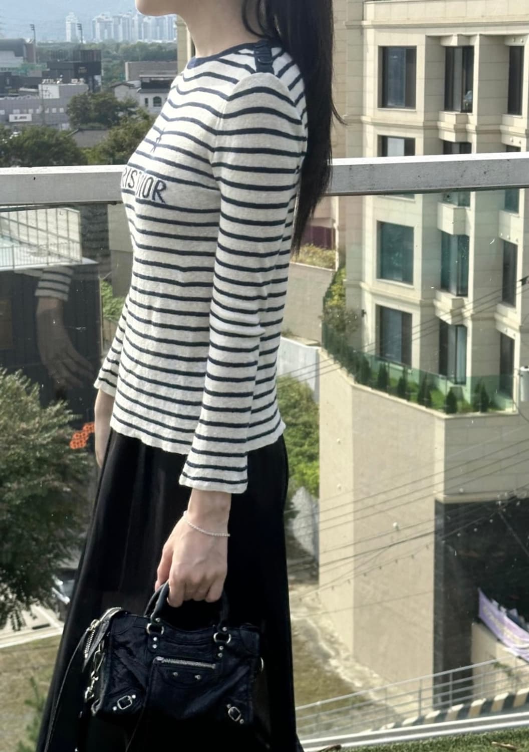 [A+ 정품] 발렌시아가 시티 모터백 나노 블랙 상품이미지9