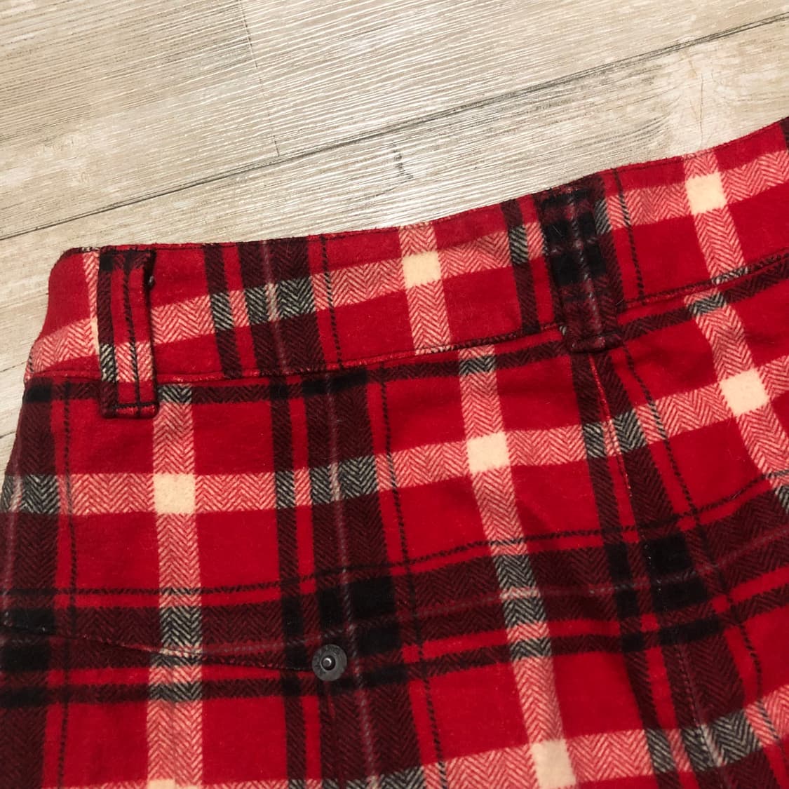 레드 체크 플리츠 미니스커트 캐캐체 갸루 락펑크 상품이미지4