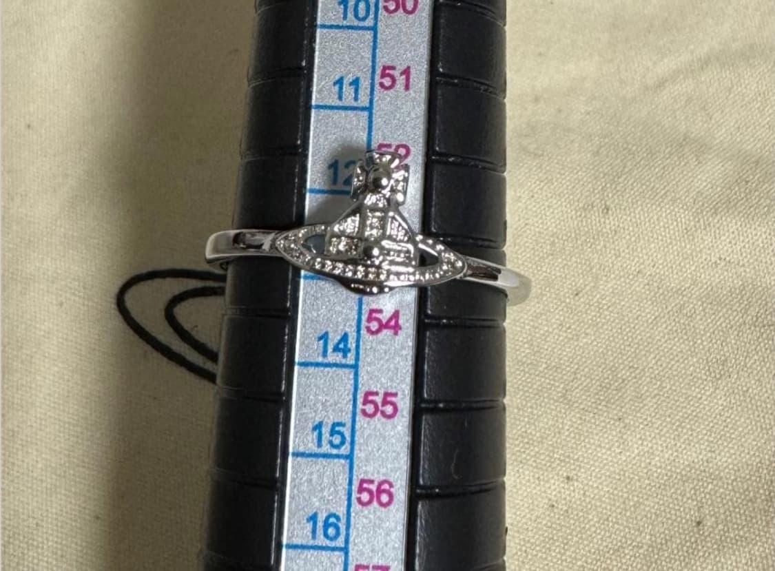 비비안웨스트우드 아카이브 실버 orb링 반지 상품이미지2