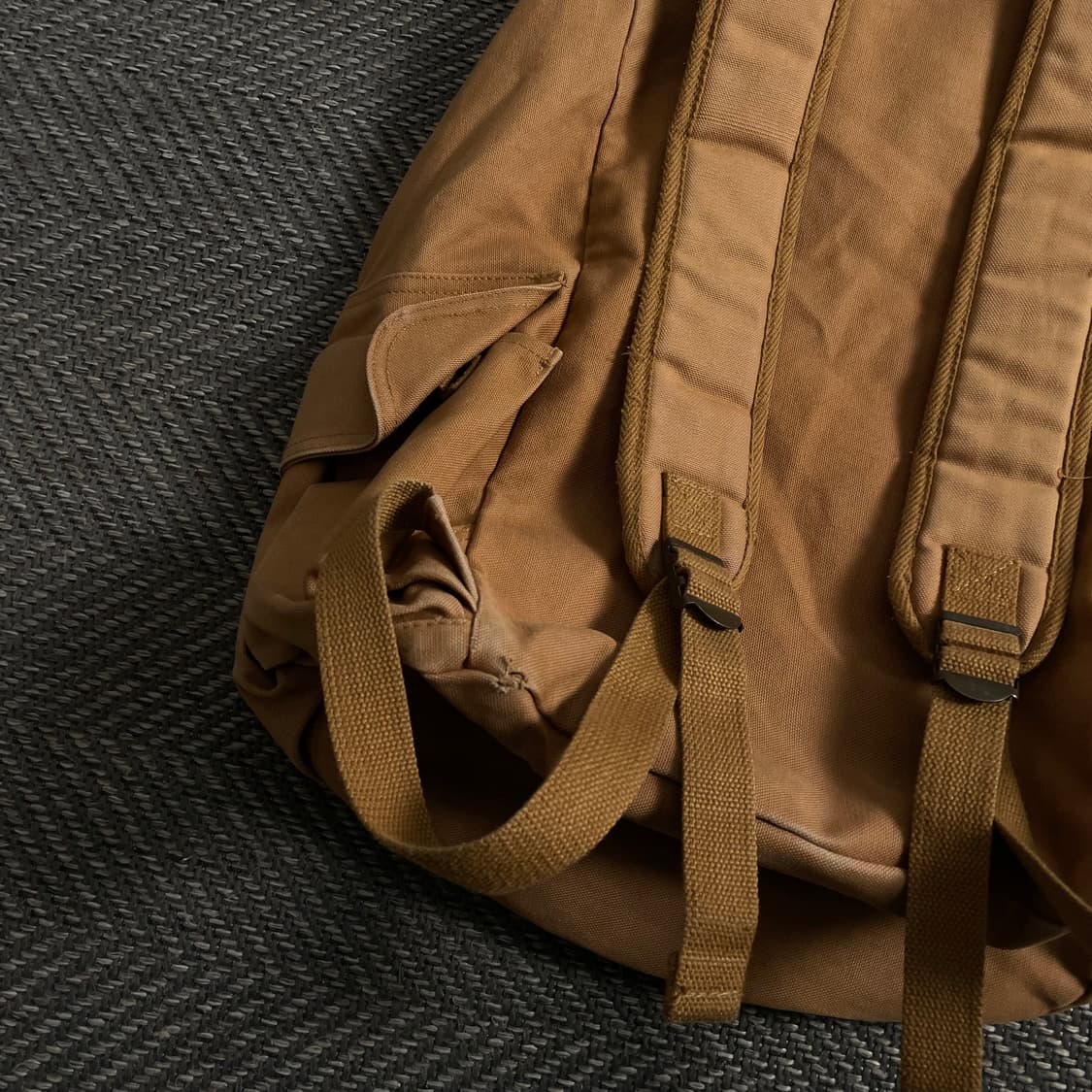 90s 칼하트 USA 오리지날 트램프 캔버스 백팩o 3885 상품이미지4