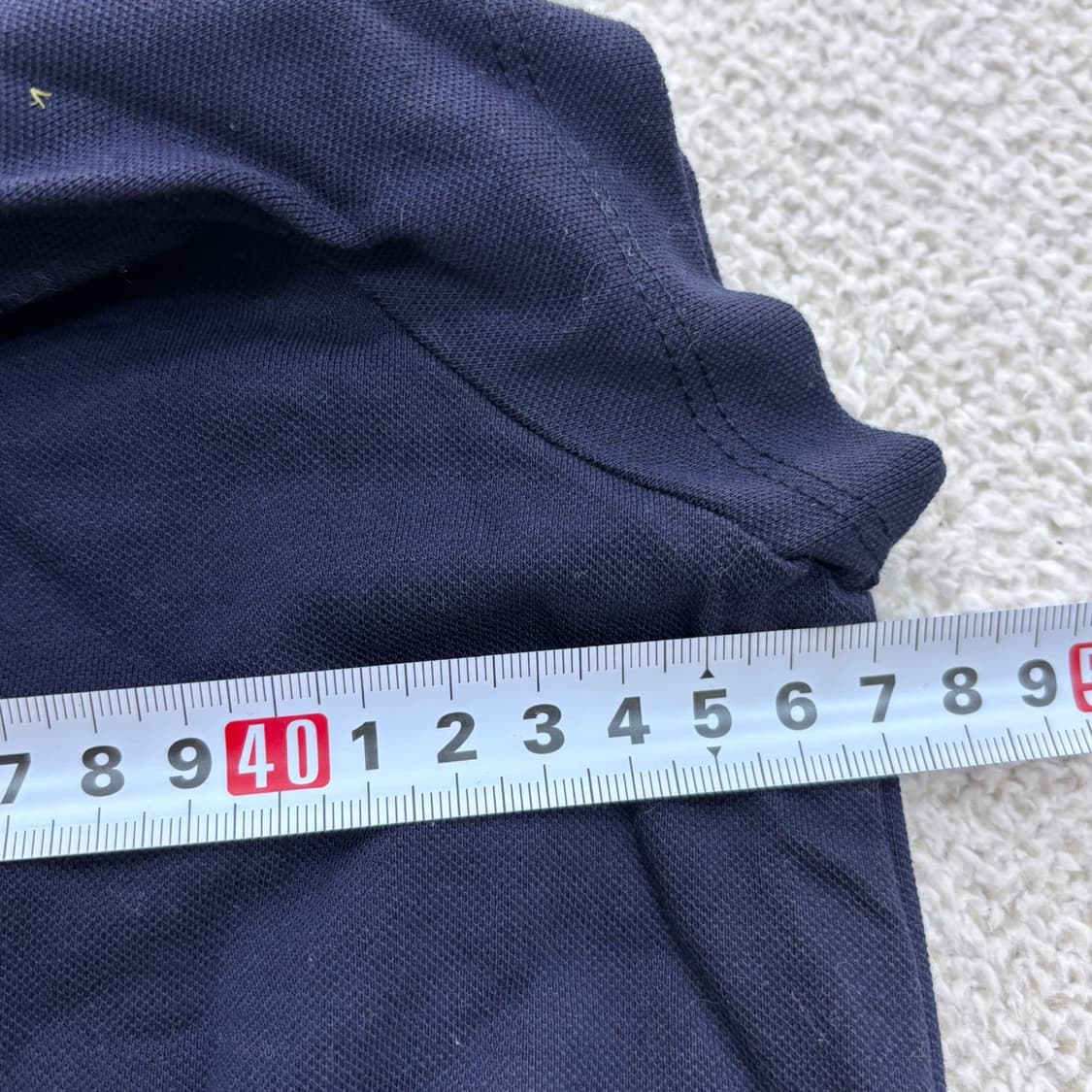 M 새상품 마더피아 네이비 카라 원피스 0401E 상품이미지7