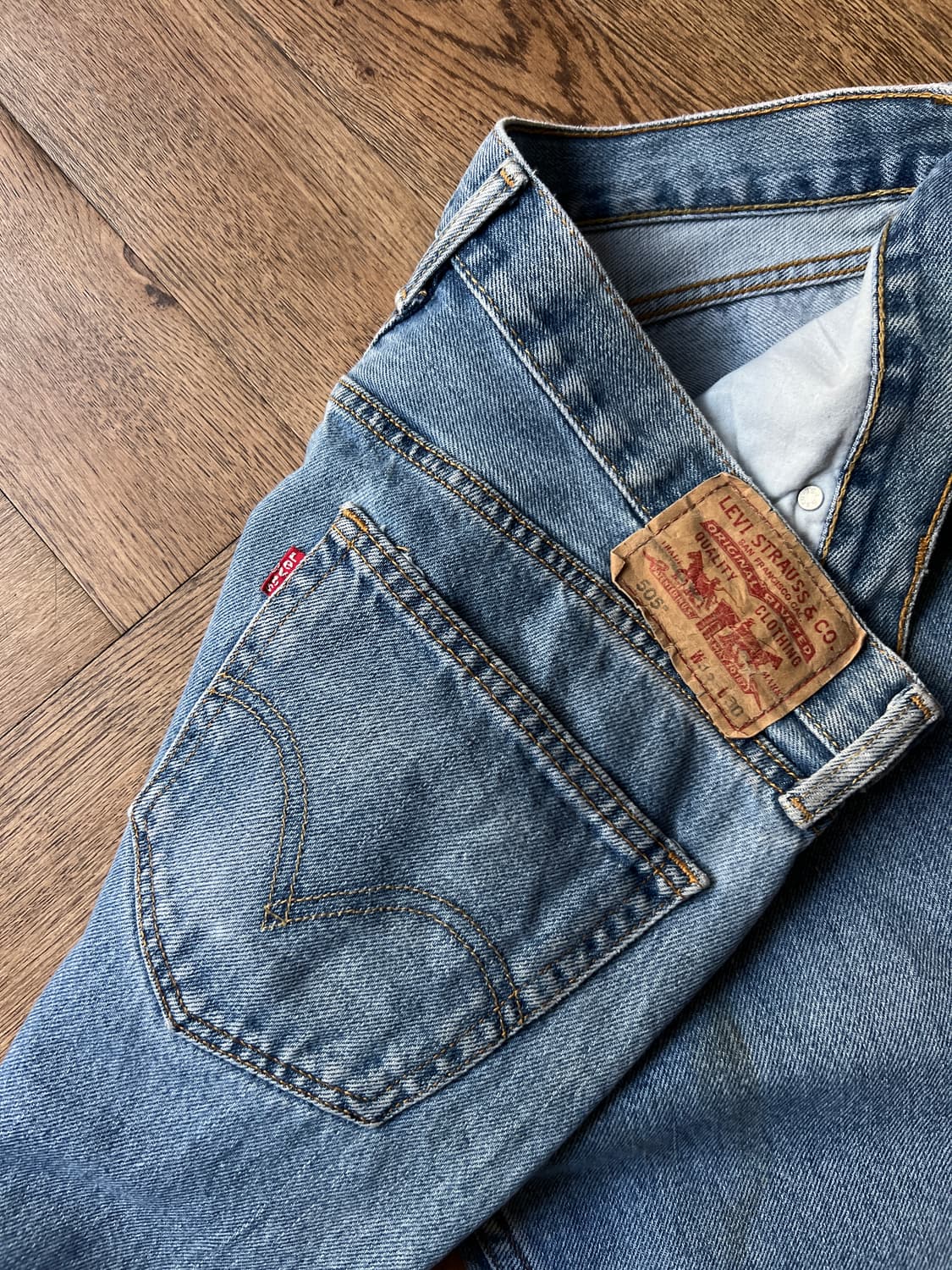 [36]리바이스 505 멕시코제 데님 팬츠 상품이미지6