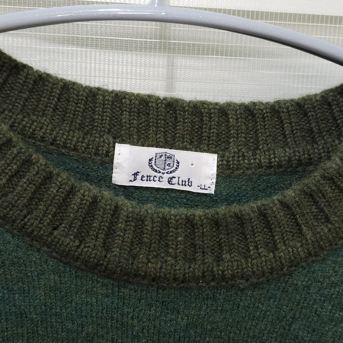 JAPAN 빈티지 FENCE CLUB 니트 스웨터- LL 상품이미지7