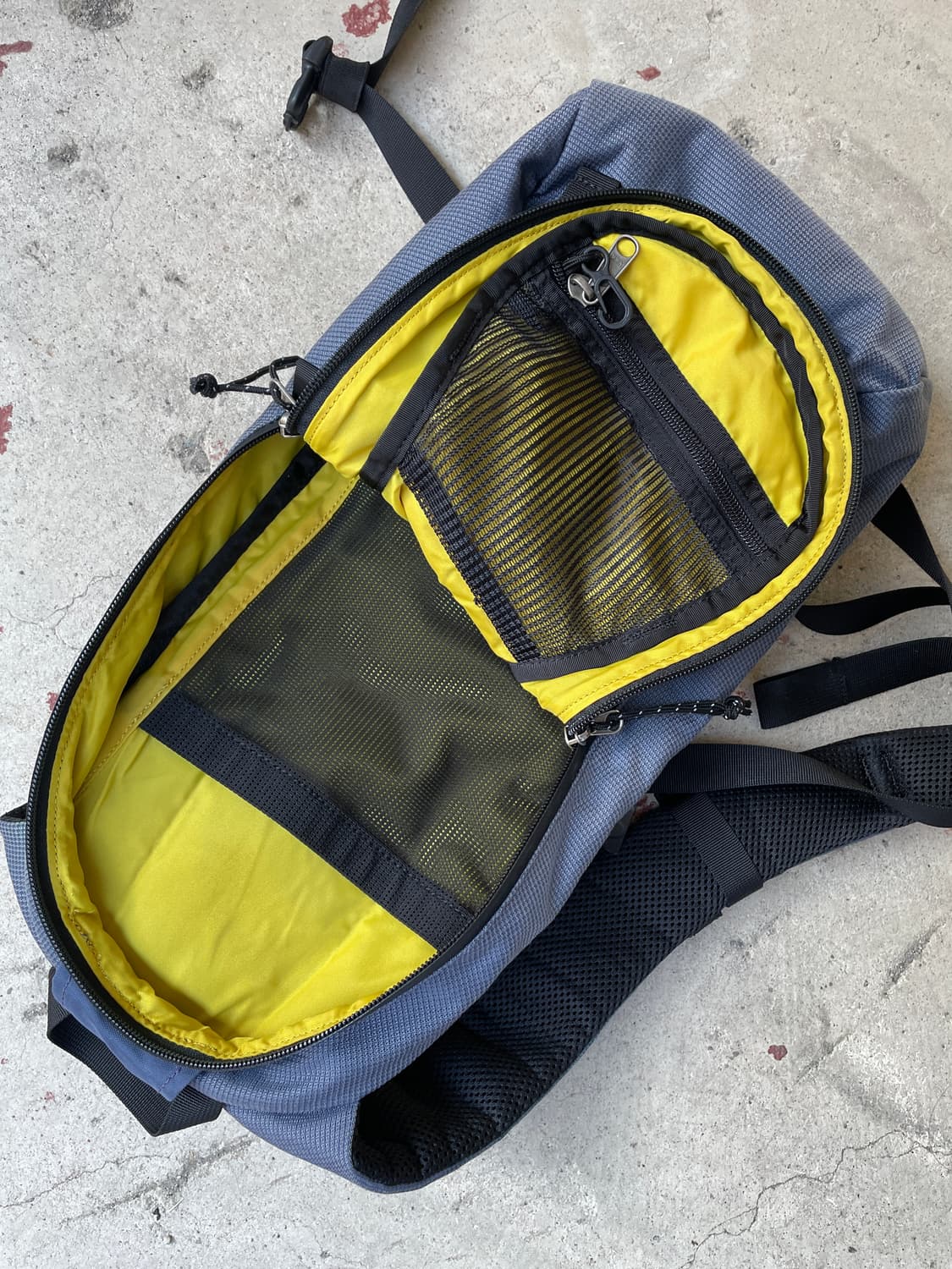 00s Patagonia Scrum Pack Navy Blue 상품이미지6