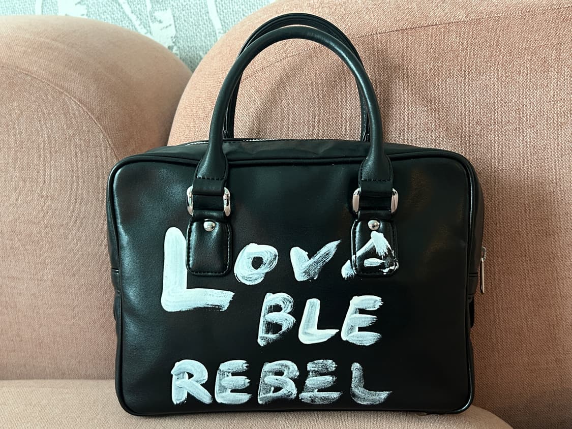 꼼데가르송 걸 페인트백 상품이미지1