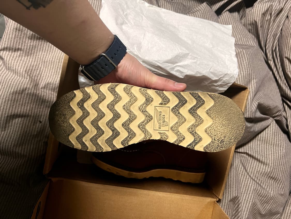 레드윙 8131 목토 5E , 235~240 사이즈 극미중고 상품이미지5