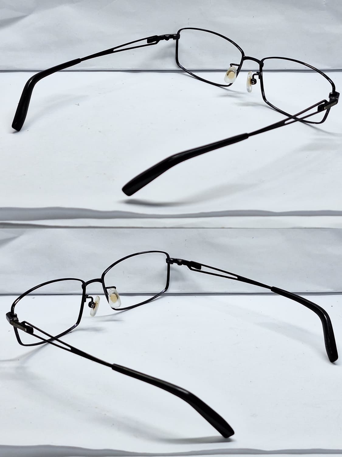 INCLUSE 스퀘어 안경테 미드나잇 블루 빈티지 일본 수입 레트로 상품이미지2