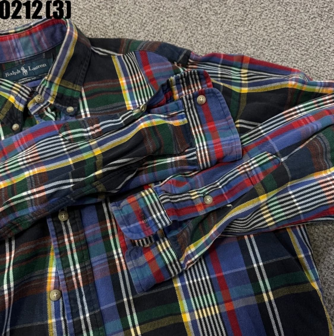 랄프로렌 체크 긴팔 셔츠 상품이미지4