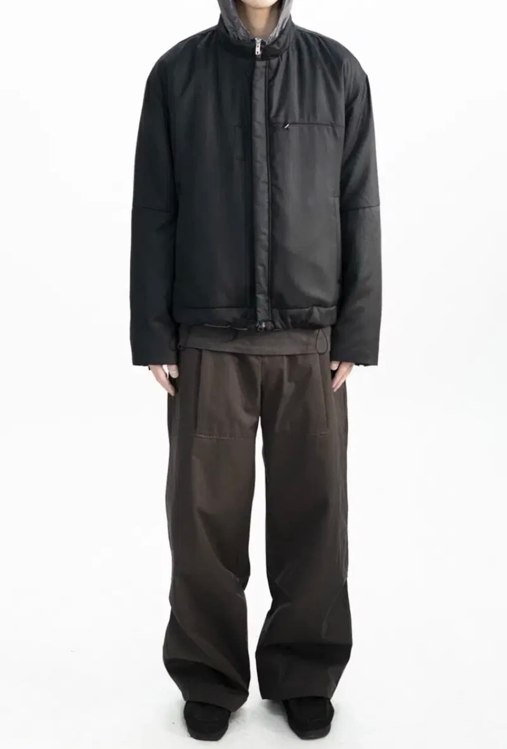 폴리테루 실크 하이커 자켓  상품이미지4