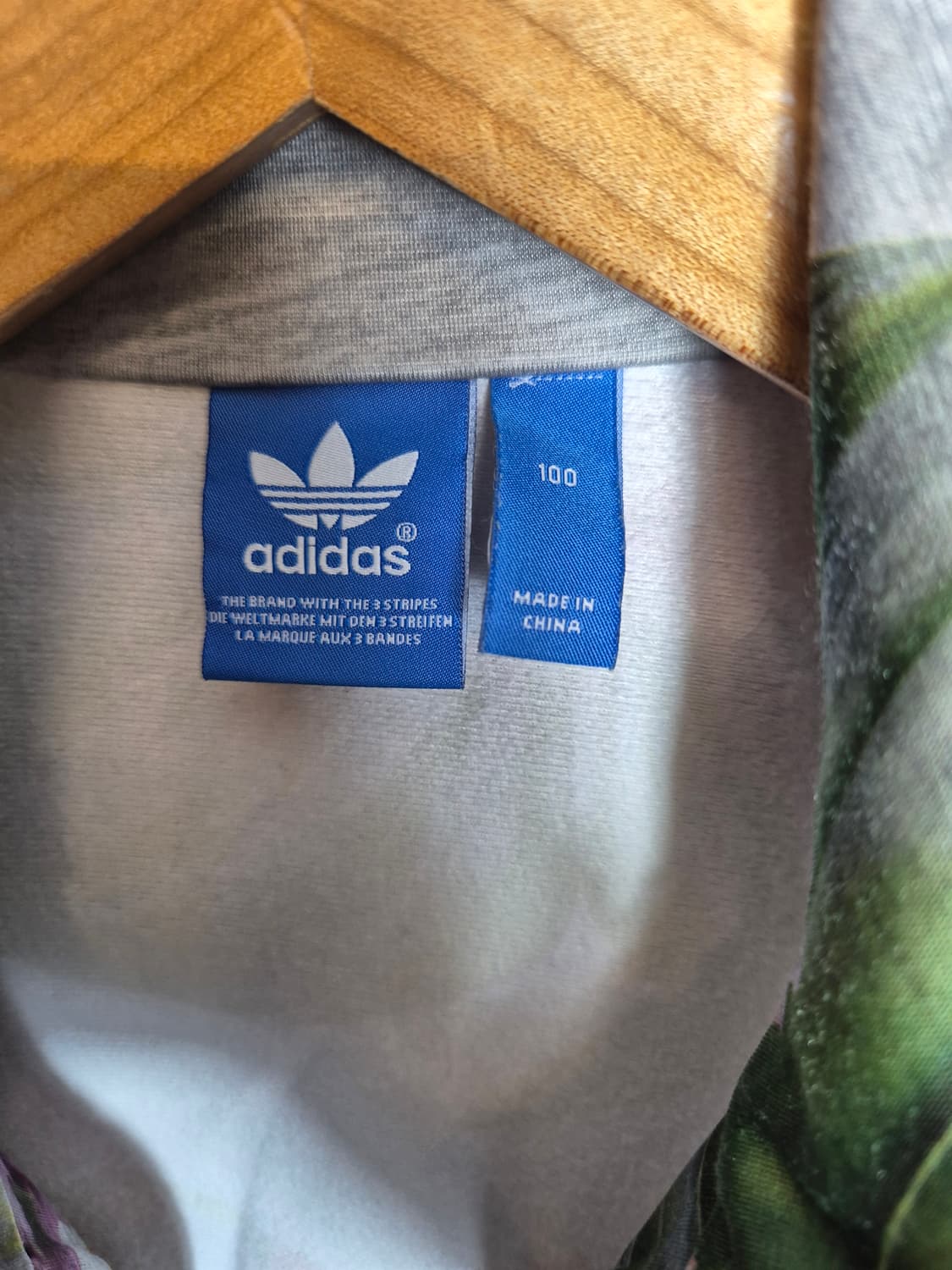 100)아디다스 우먼 파이어버드 플라워 패턴 트랙탑 상품이미지7