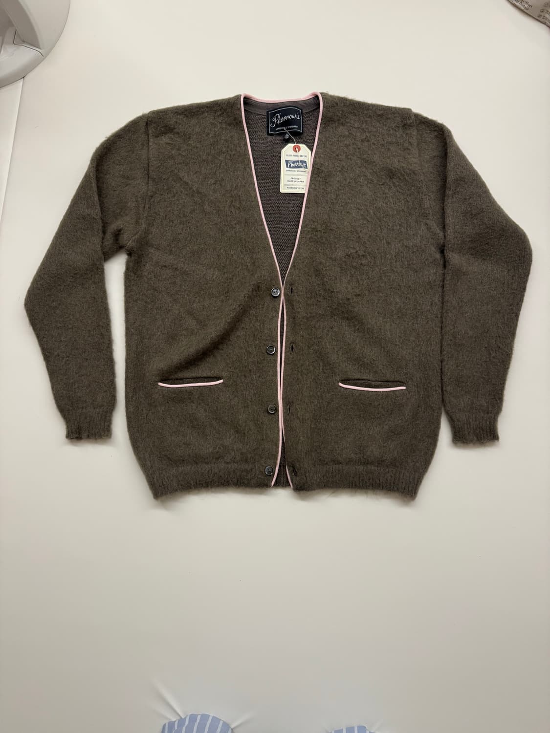 페로우즈 모헤어 포켓 가디건 Xl 상품이미지1