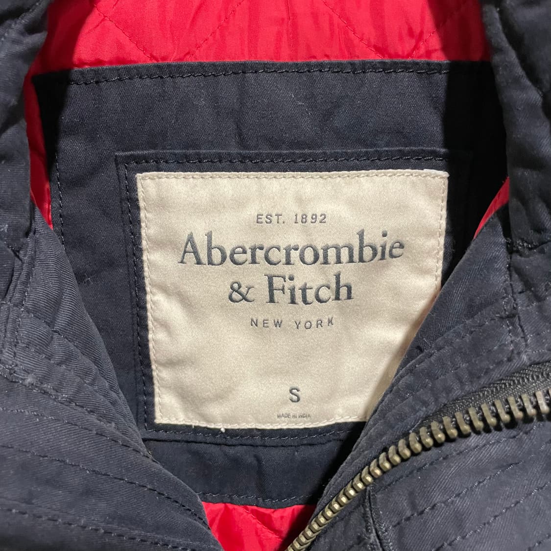 아베크롬비 후드 야상 블랙 상품이미지5