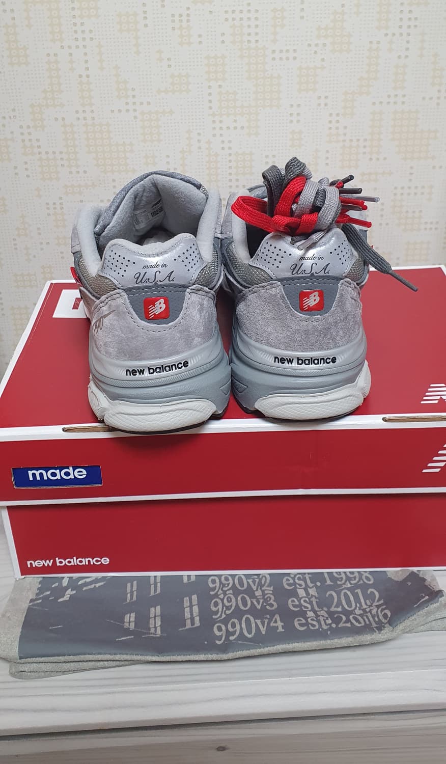 뉴발란스 990v3 40주년 기념 255사이즈  상품이미지6