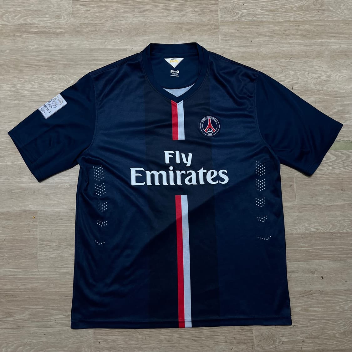 파리 생제르망 PSG 기능성 반팔 축구복 유니폼 [네이비] 2XL/105 상품이미지1