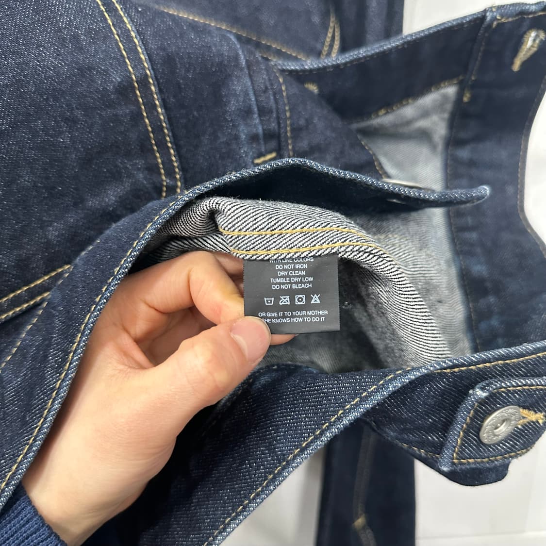 제로 데님 트러커 자켓 상품이미지5