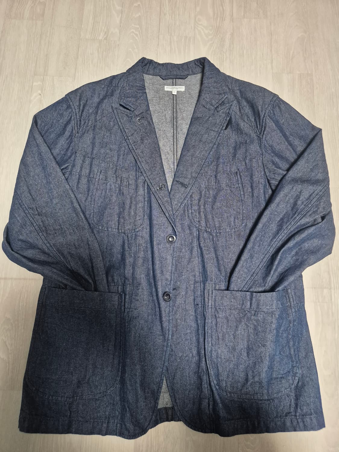 엔지니어드가먼츠 베드포드 데님 자켓(인더스트리얼 블루) L 상품이미지1