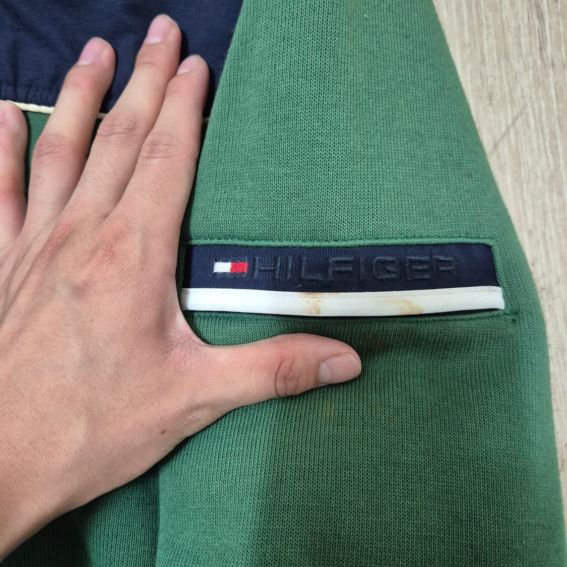 타미힐피거 스웻 져지 집업자켓 상품이미지4