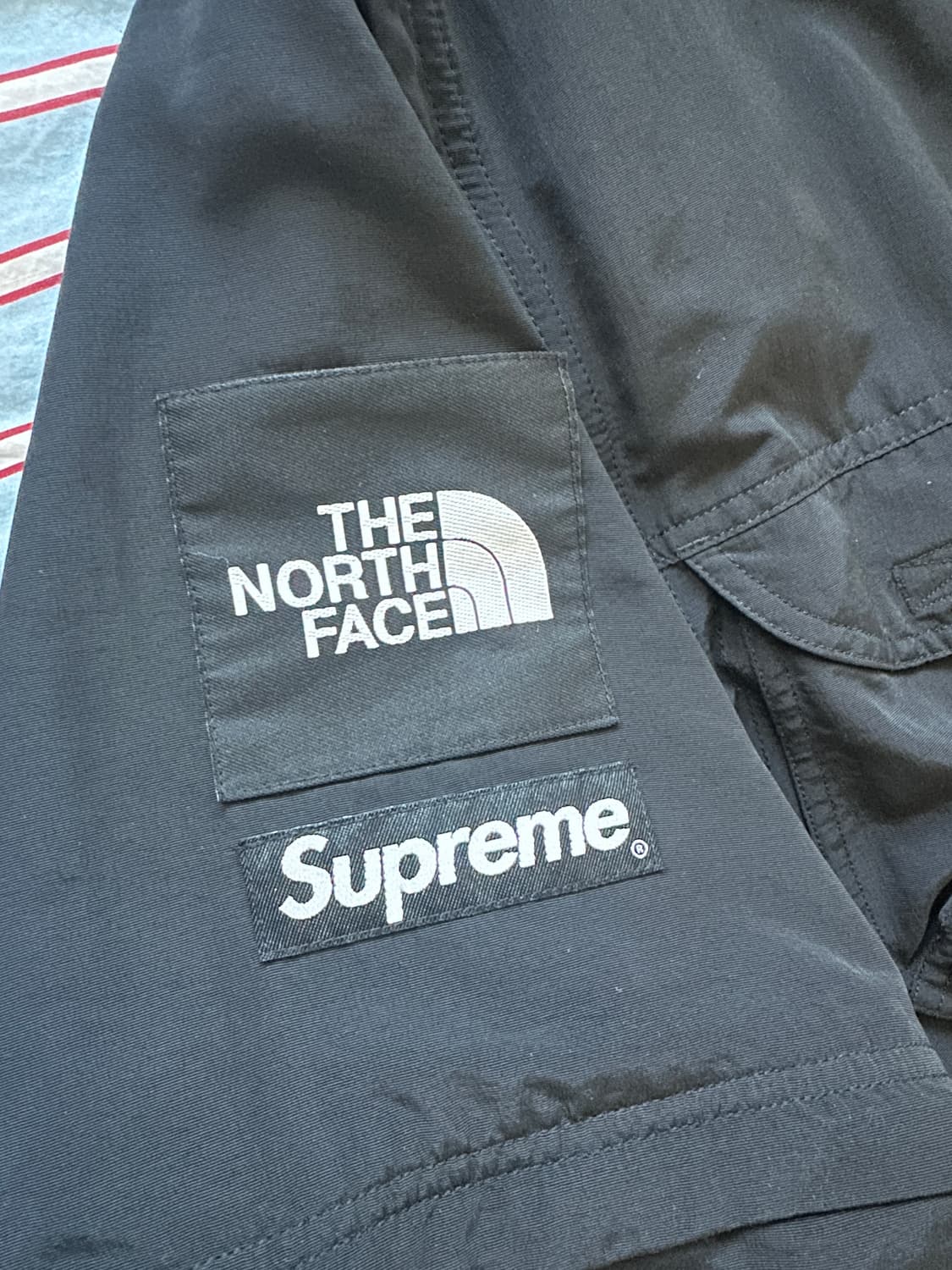 슈프림 노스페이스 컨버터블 블랙 상품이미지3