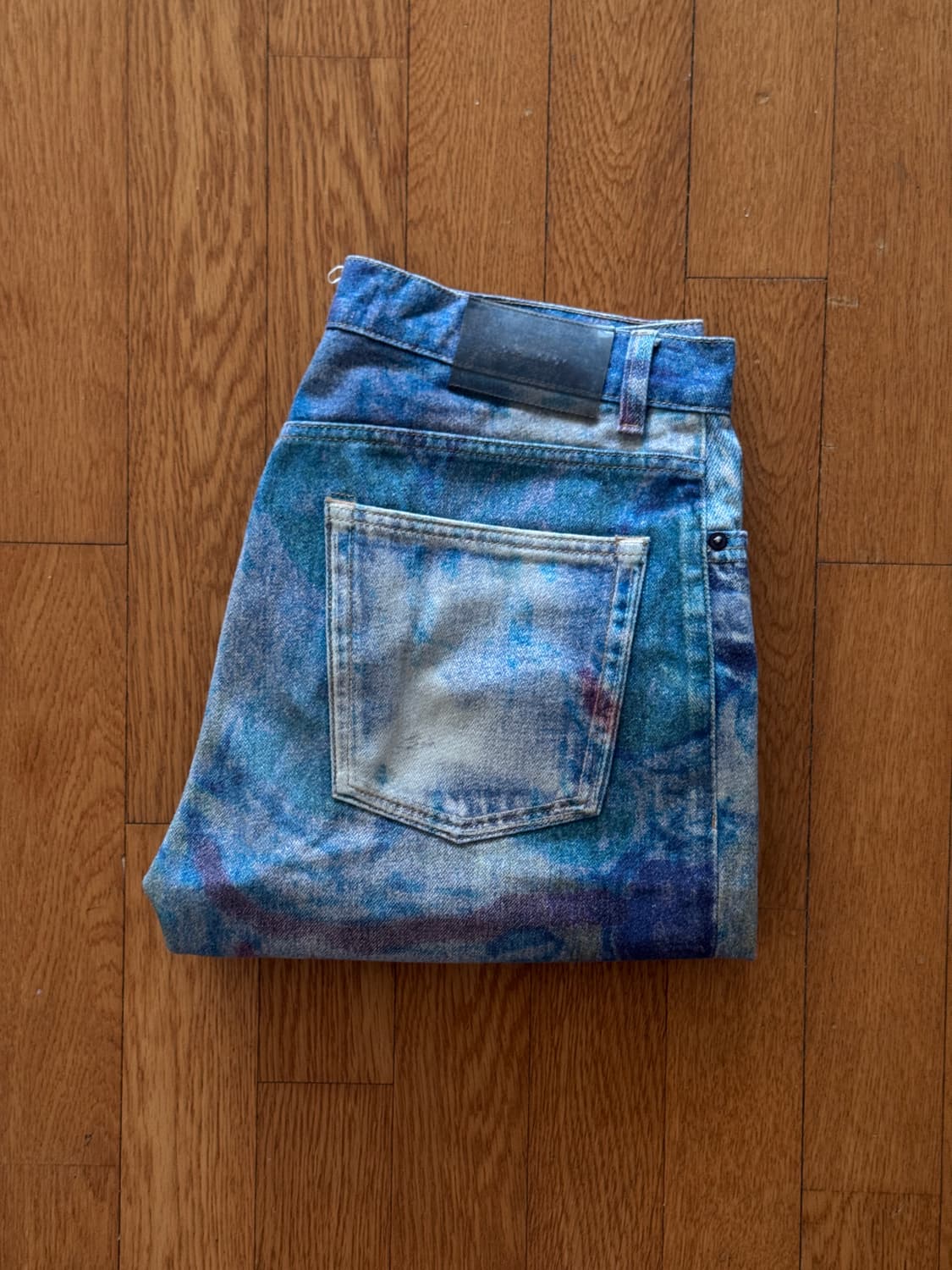 아워레가시 써드컷 디지털 초크 플라워 데님 28사이즈  상품이미지1