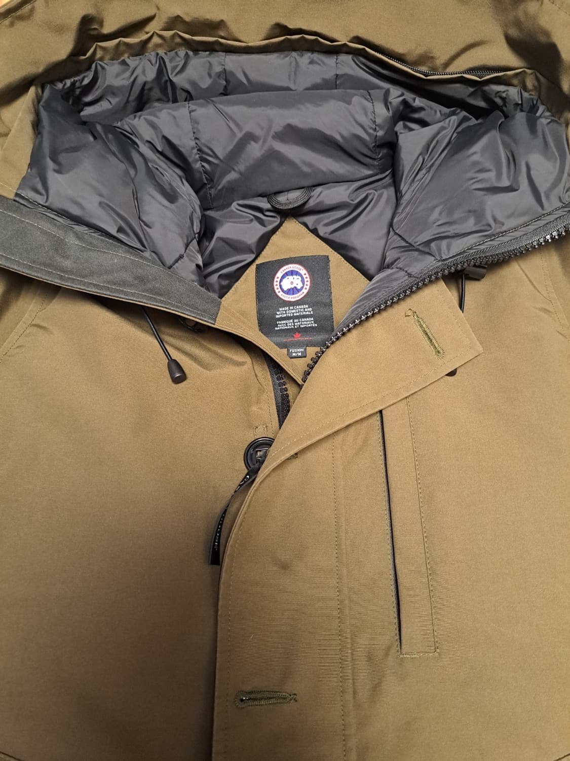 캐나다구스 샤토 패딩 M 상품이미지5