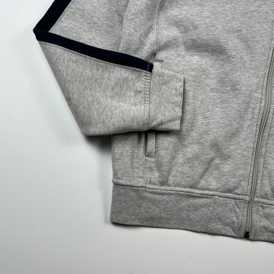 폴로 사이드라인 코튼 그레이 집업 상품이미지3