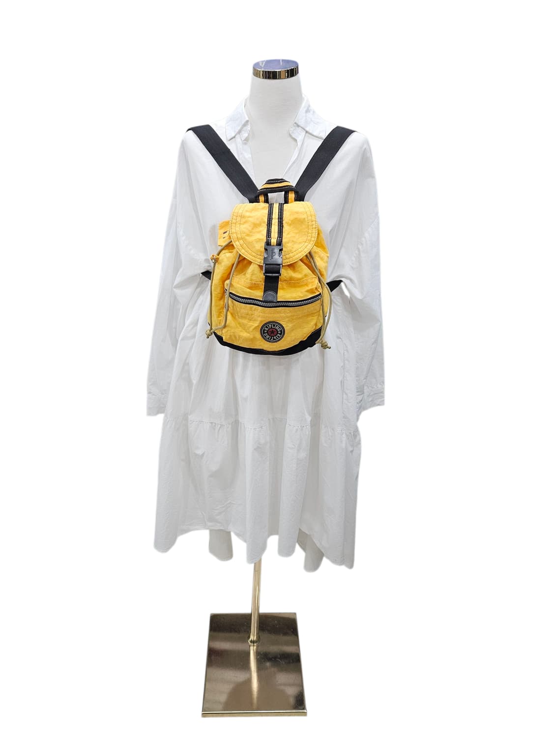 키플링(KIPLING) 레몬컬러 미니백팩 32×29×13 상품이미지2