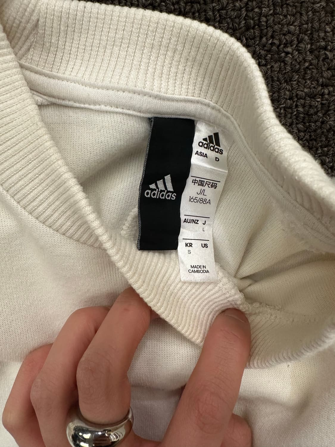 S)아디다스 빈티지 테크핏 트레이닝 스웻셔츠 상품이미지5