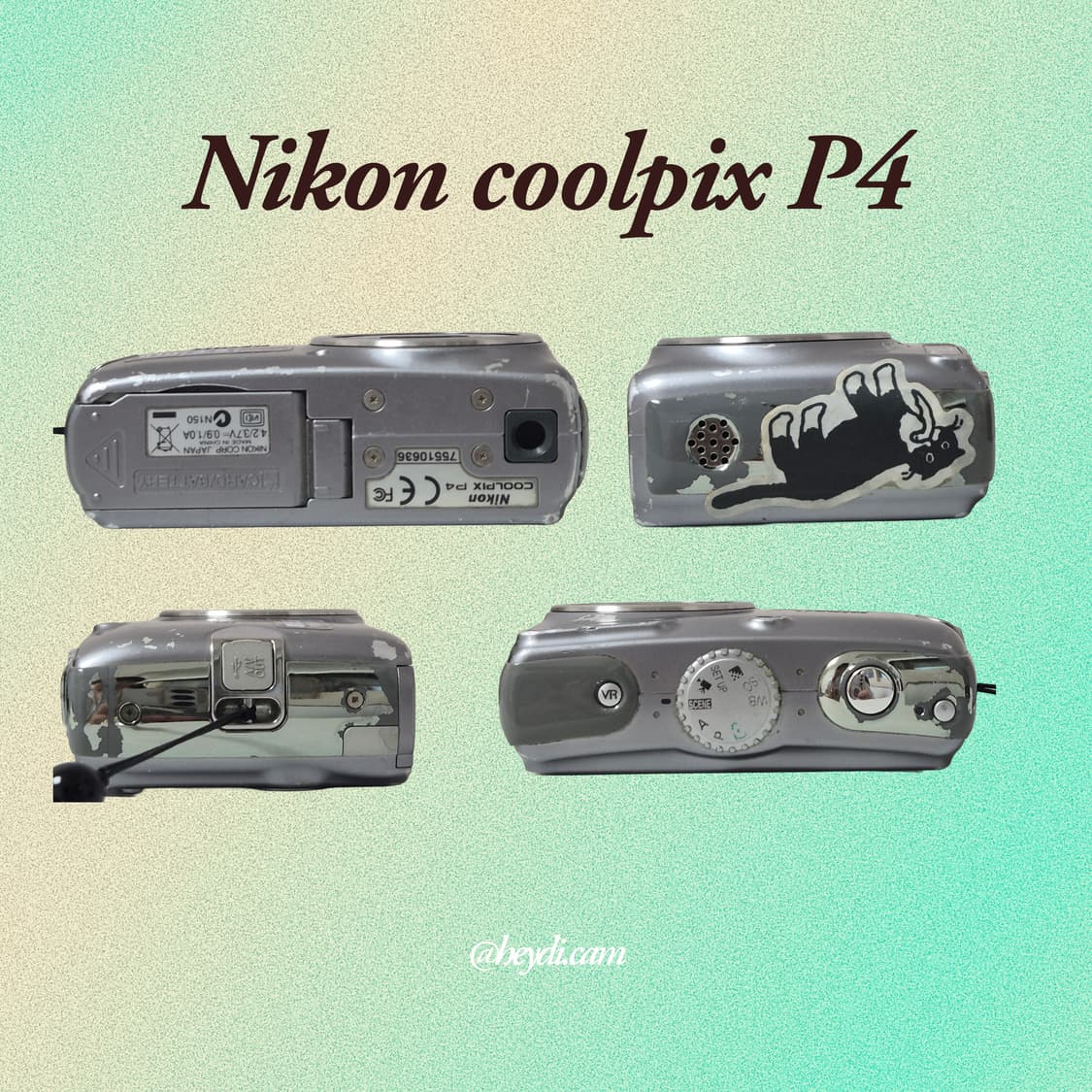 누가영픽) [한글판] 니콘 쿨픽스 NIKON COOLPIX P4 상품이미지3