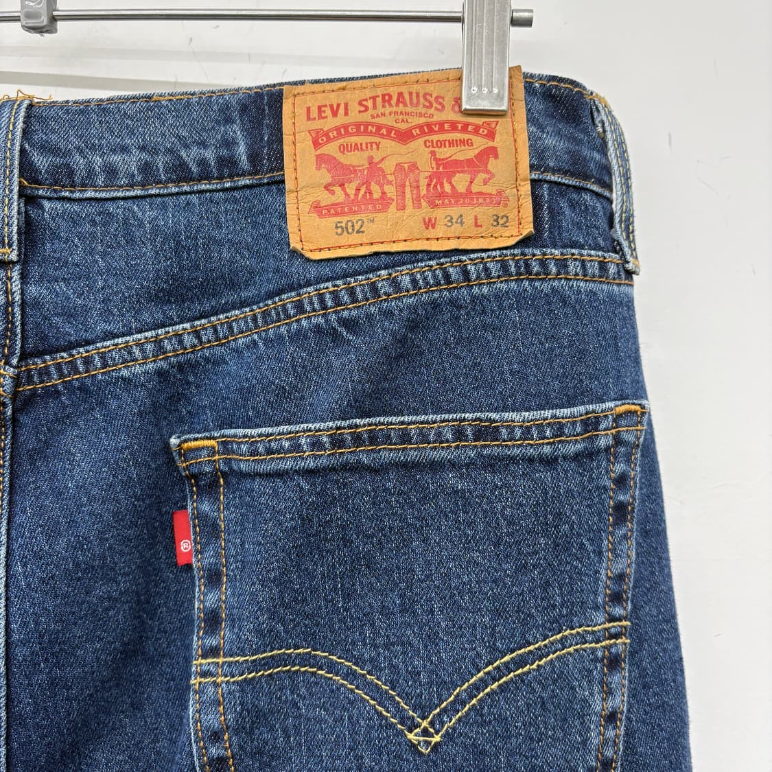 리바이스502 청바지 남성 데님 팬츠 허리32in 상품이미지4