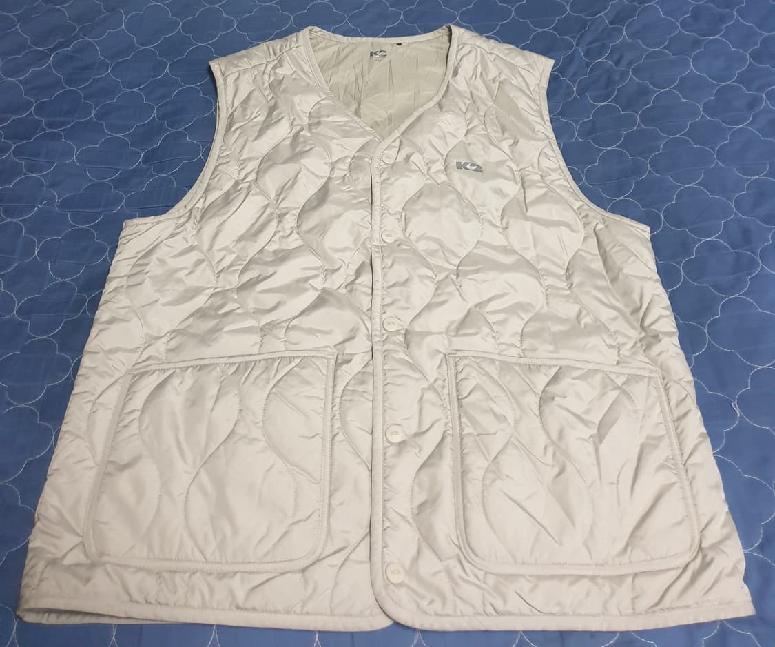 (23FW) K2 아웃포켓 경량 패딩 조끼 샌드베이지 (105) 상품이미지1