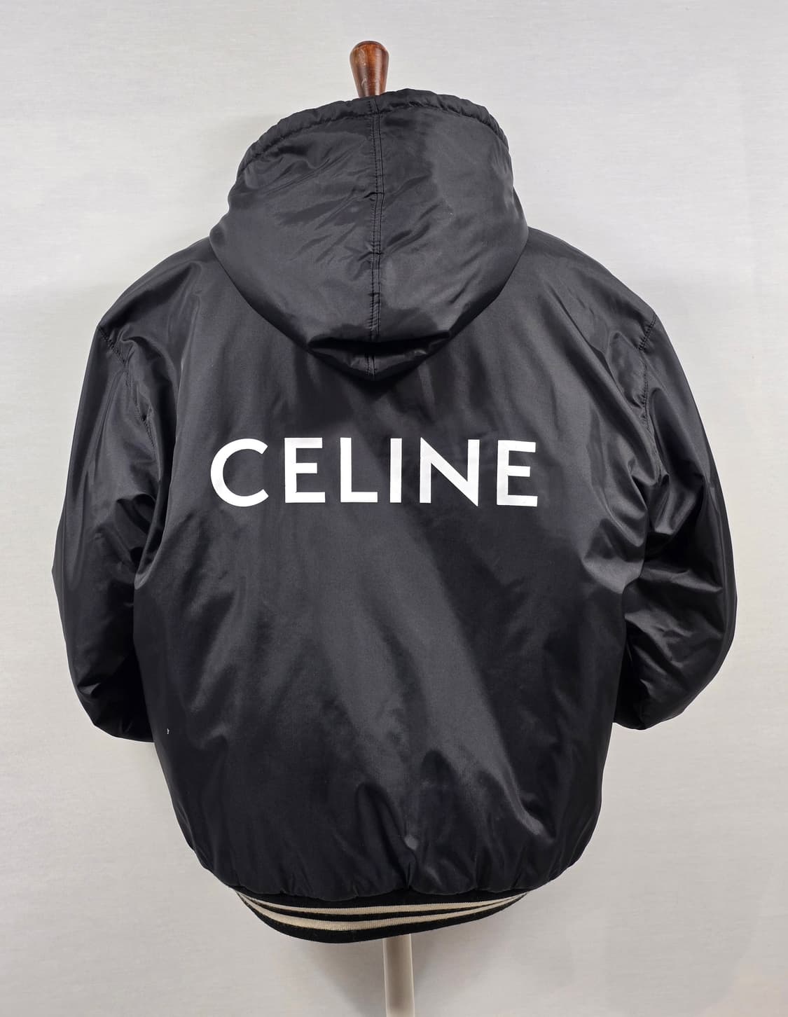 Celine 셀린느 백로고 나일론 바시티 후드 자켓 상품이미지7