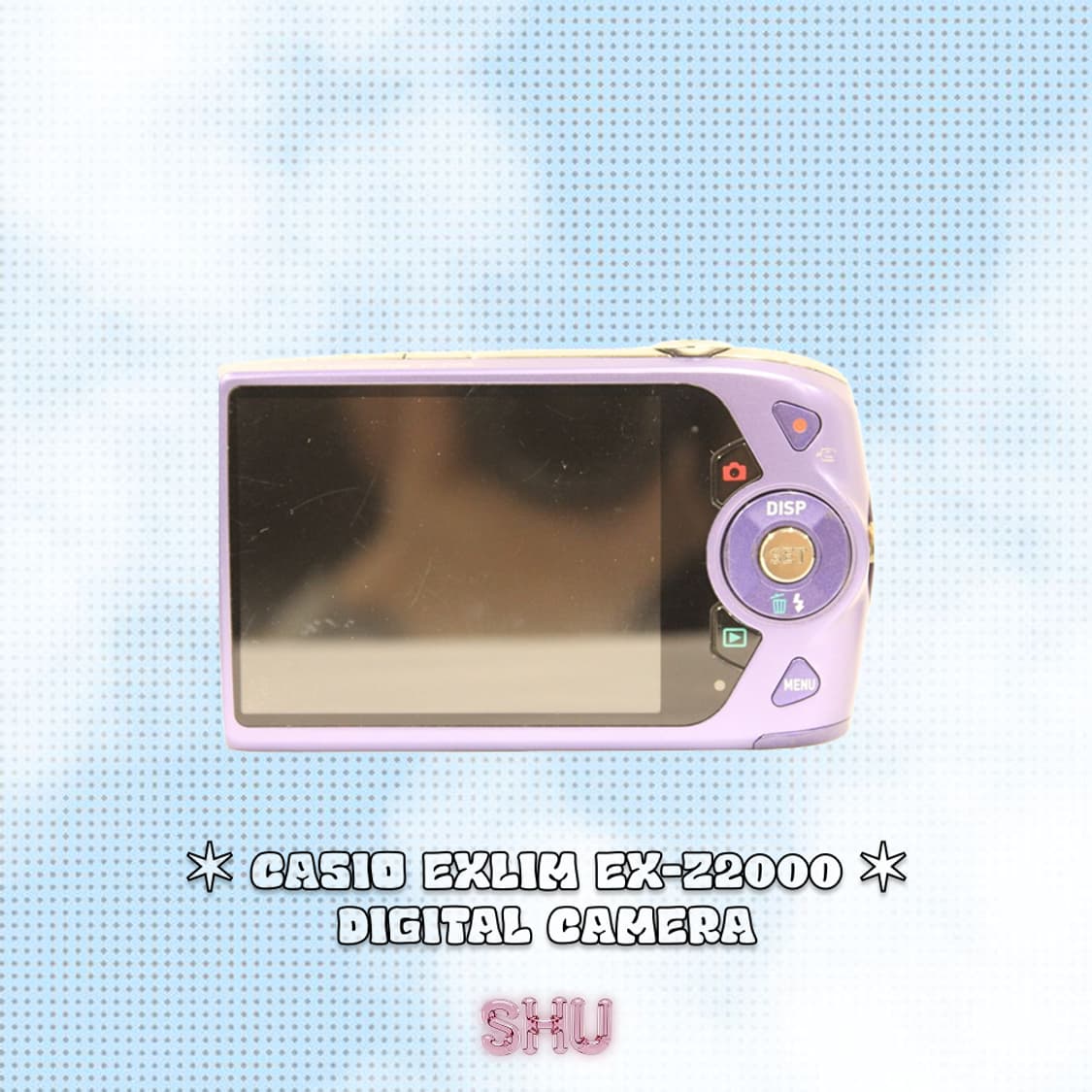 카시오 엑슬림 EX-Z2000 빈티지 디카 퍼플  상품이미지4