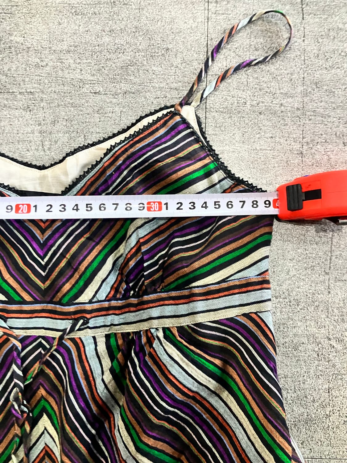 일본빈티지 Rosebud 하구미모리걸 보헤미안 바캉스 슬립원피스 상품이미지2