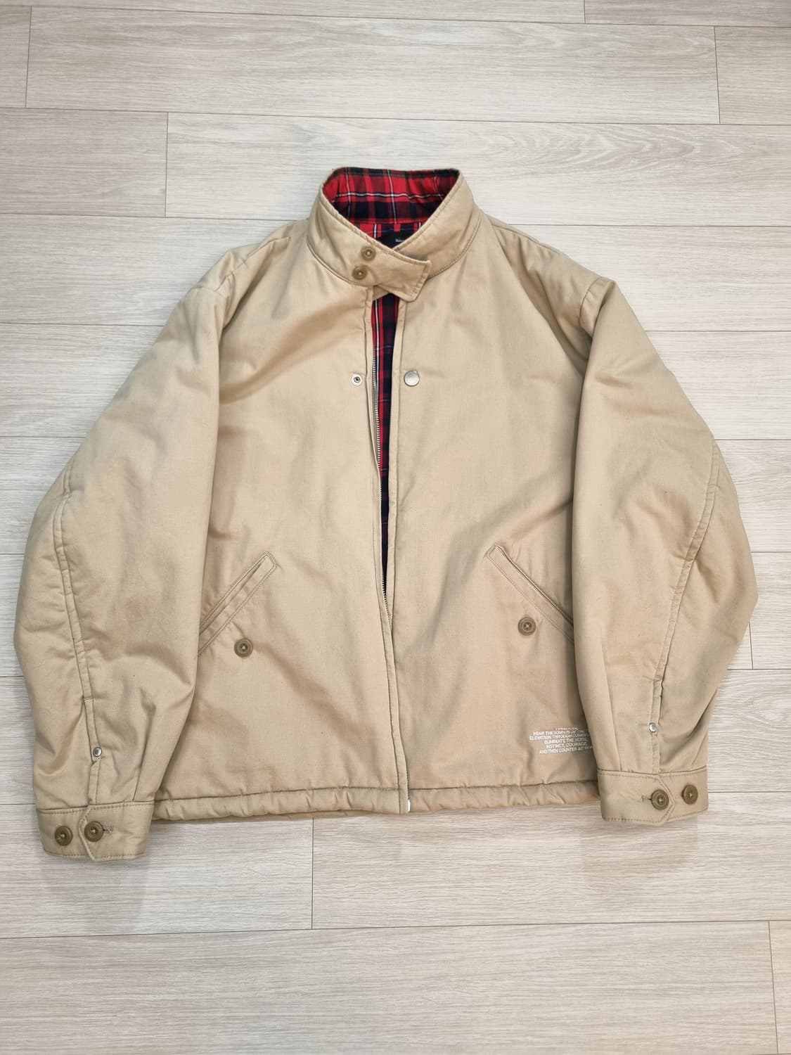 언더커버 X GU 패디드 해링턴 자켓 [m] 상품이미지2