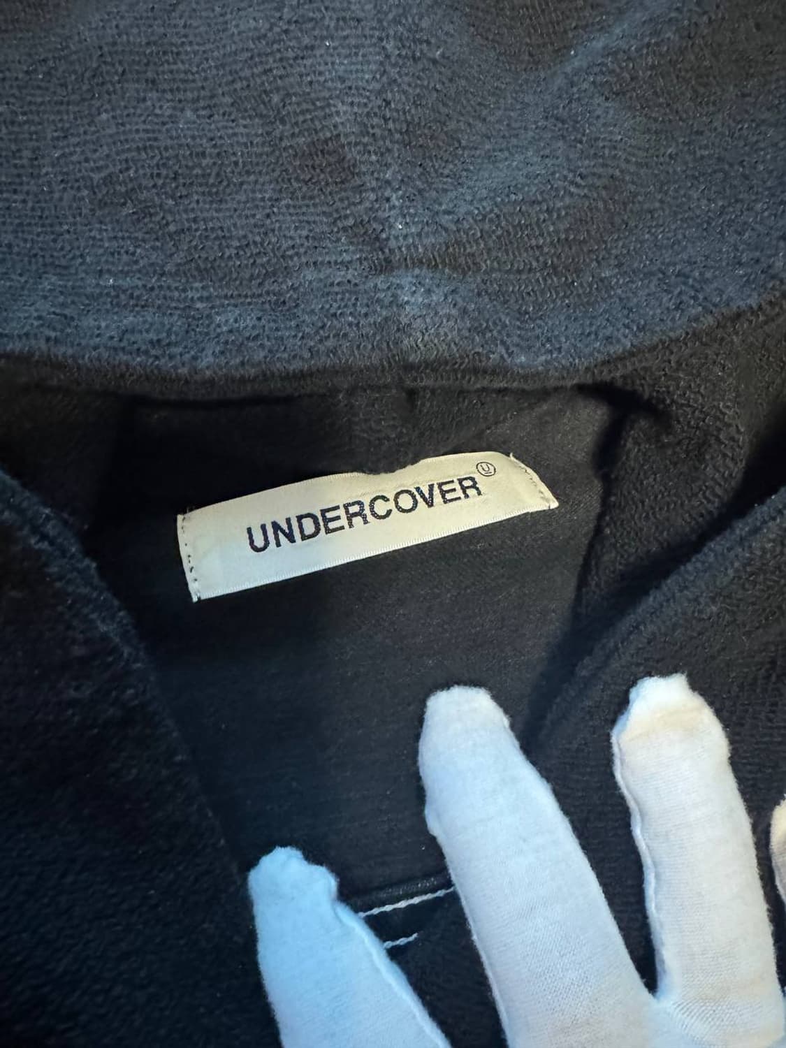 언더커버 AW23 후드 데님 셔츠 상품이미지4