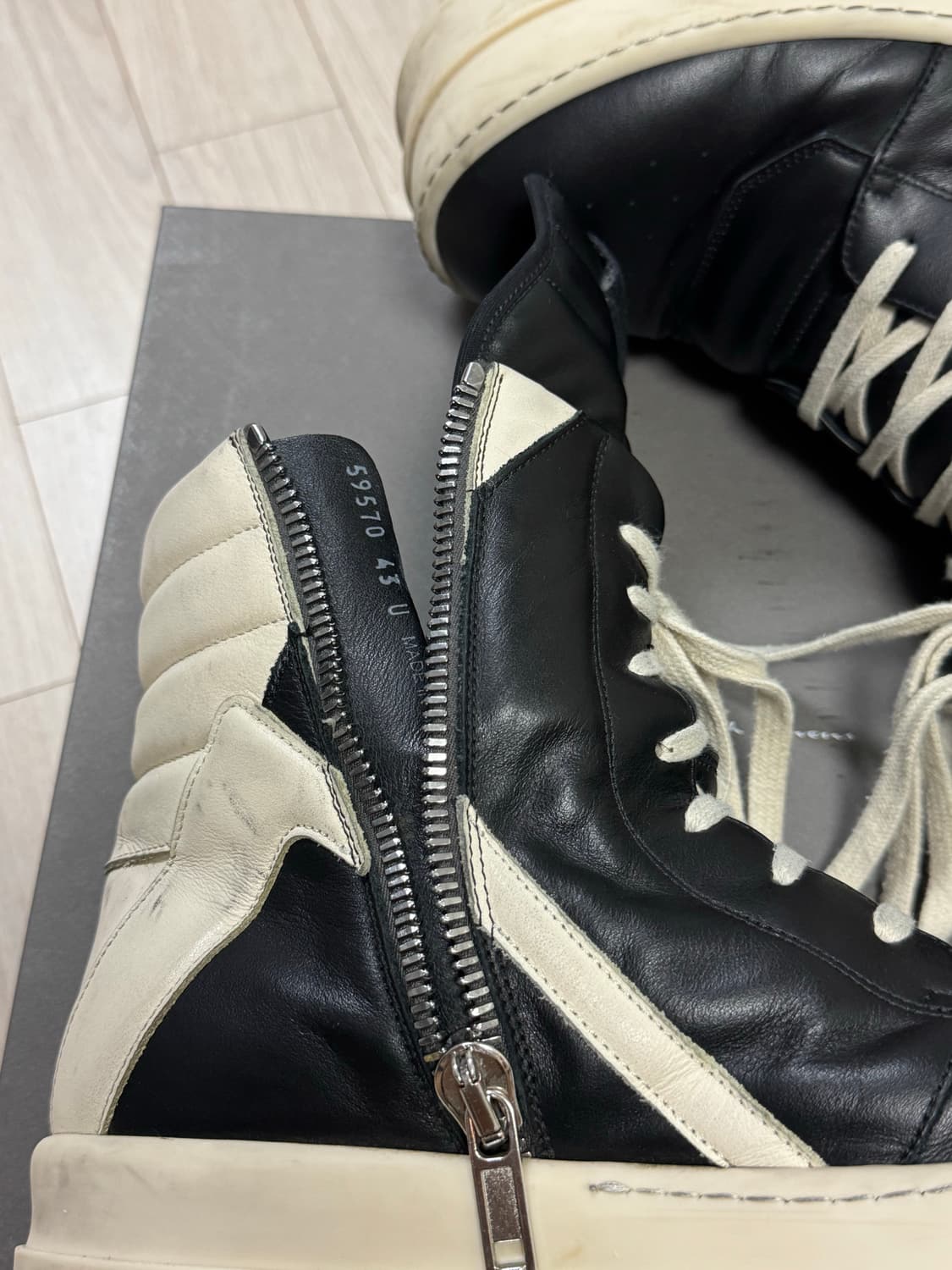 (급처)릭오웬스 메가범퍼 지오바스켓 43사이즈 상품이미지6