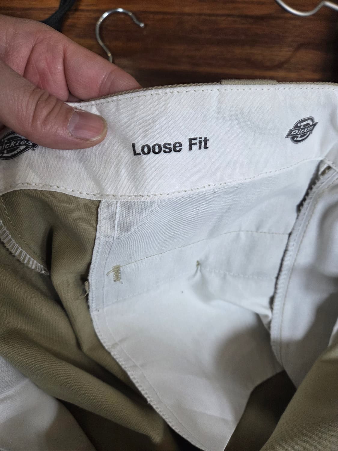 디키즈 더블니 코튼 워크팬츠 36 루즈핏  상품이미지4