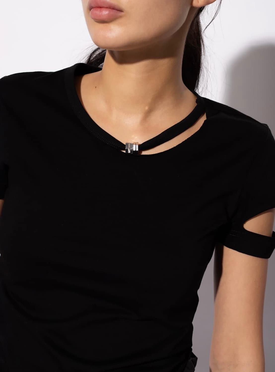 Diesel slit top black 상품이미지4