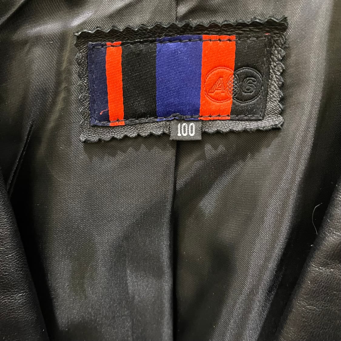 빈티지 램스킨 레더 블레이저 상품이미지2