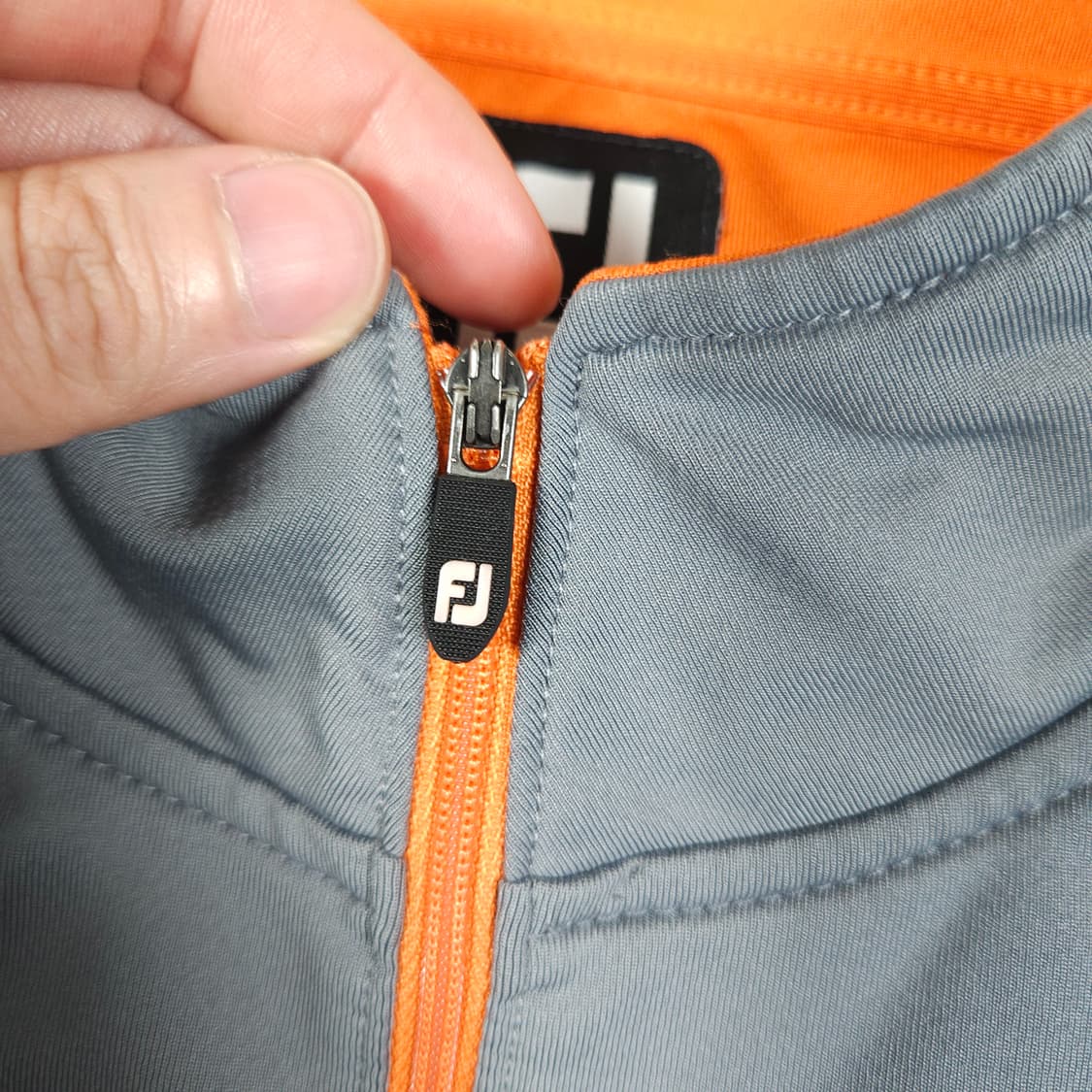 풋조이 반집업 골프웨어 상품이미지3