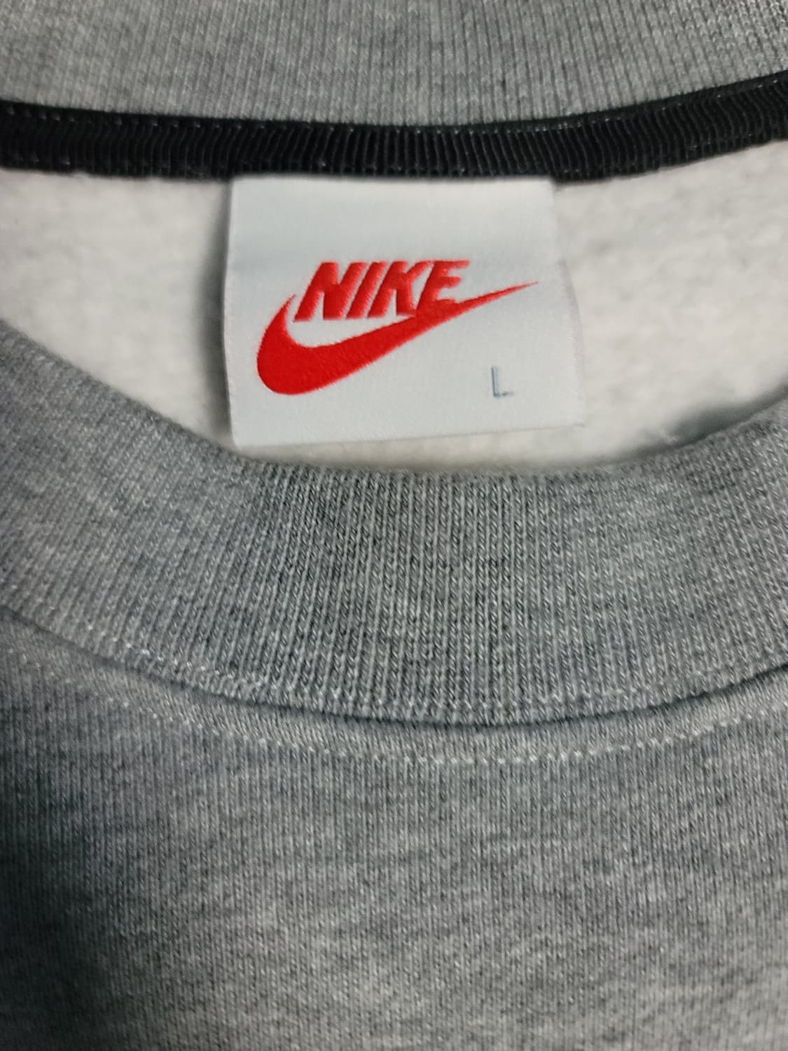 나이키 x 스투시 NRG BR 크루 플리스 그레이 L 상품이미지3