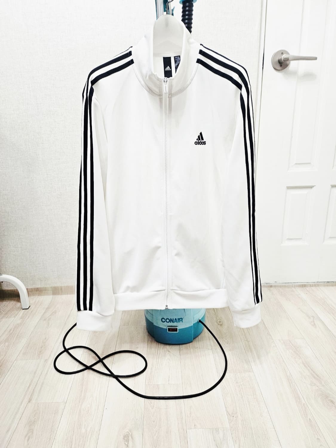 (95~100)M ☆초대장급☆ 아디다스 에센셜 3st [검흰] 트랙탑져지 상품이미지1