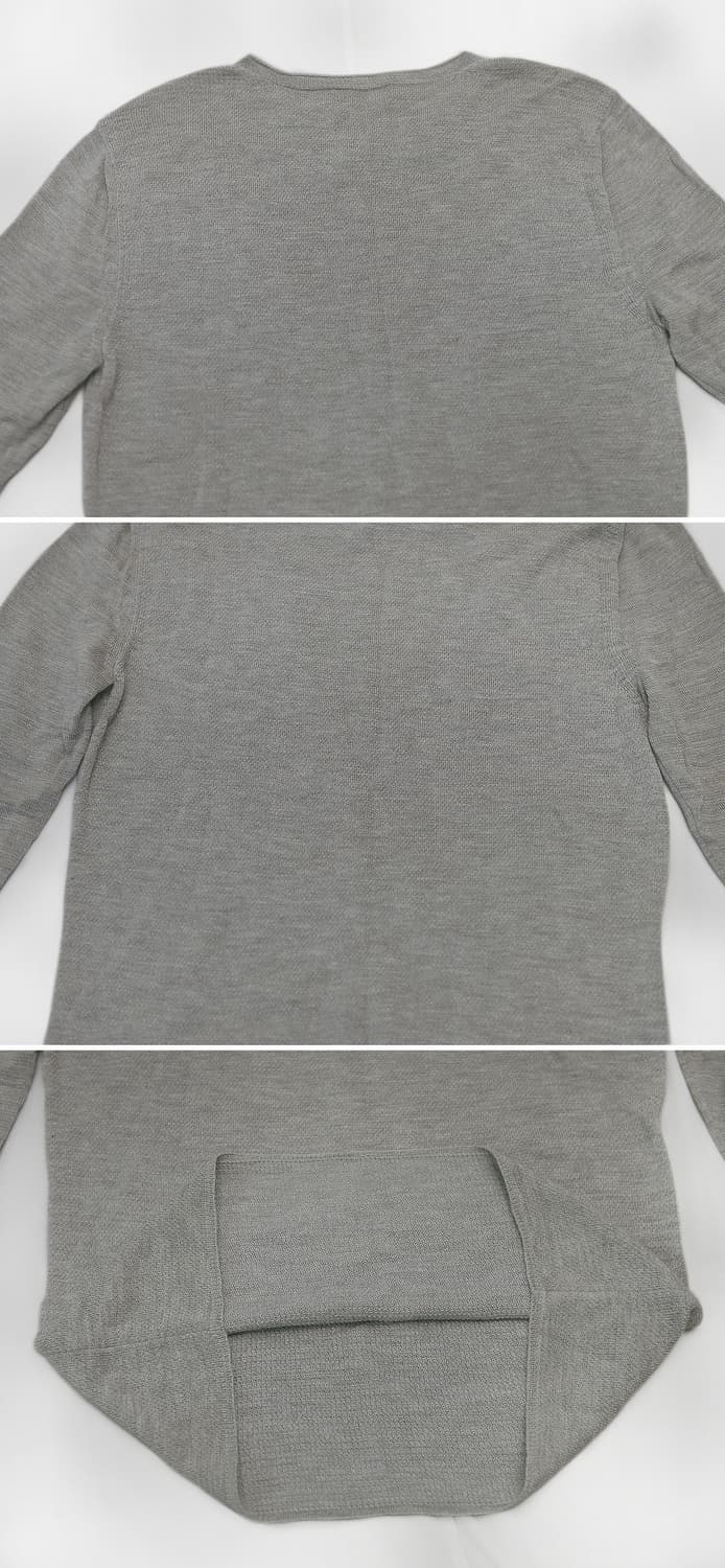 타임 (TIME) 더블넥 울.실크 루즈핏 핸드니트 (95 / 55-66) 상품이미지6