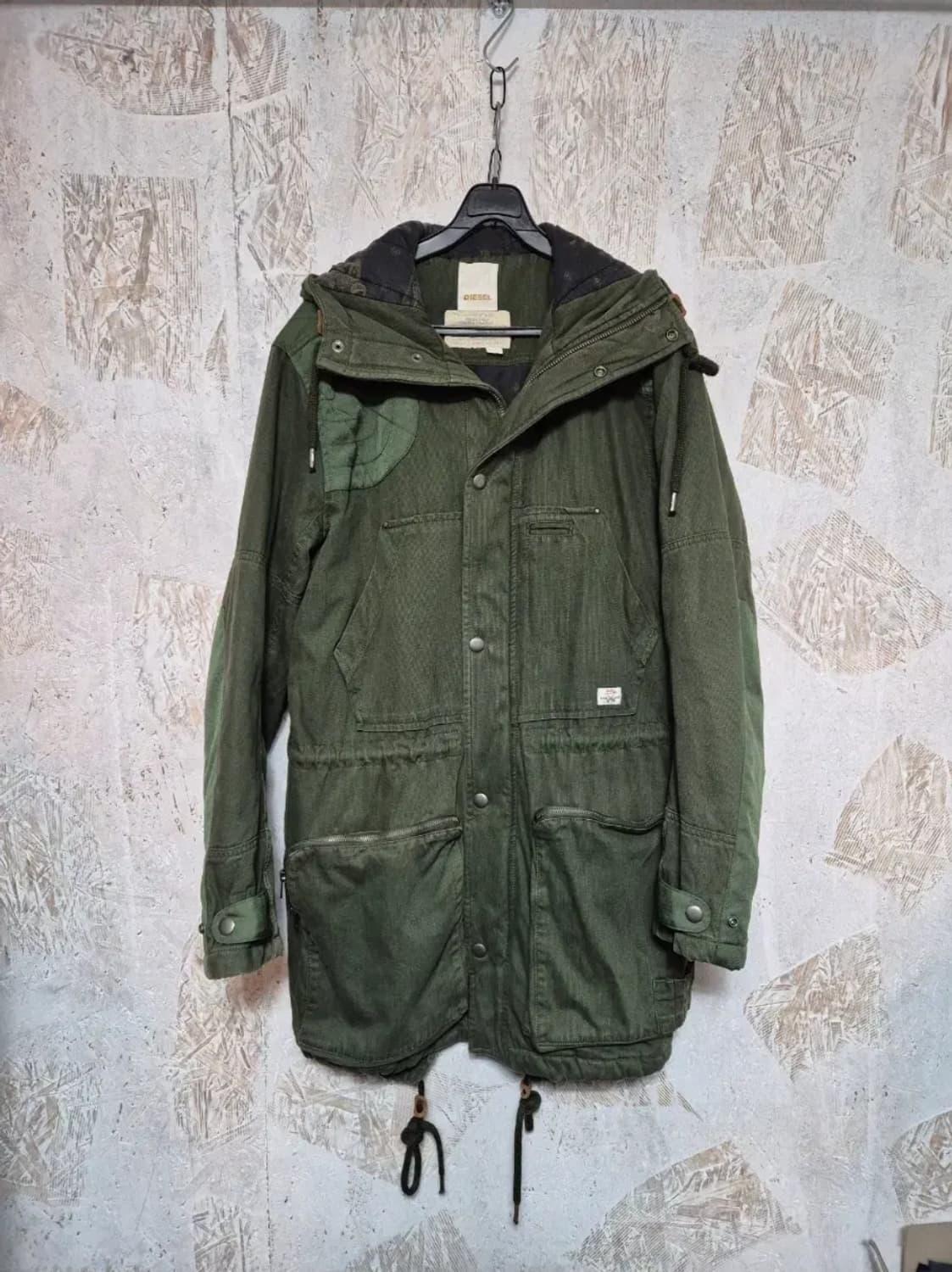 디젤 피쉬테일 야상 파카 상품이미지1