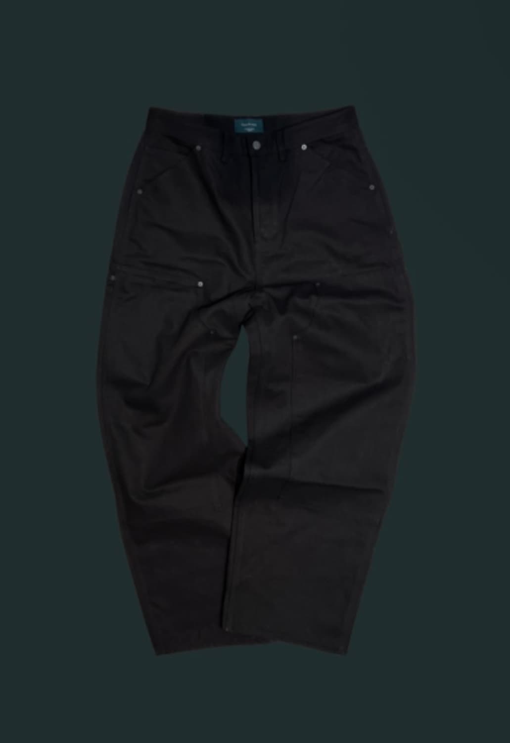 [1] 언더마이카 25SS 퓨어 하드스톤 카펜터 팬츠 블랙 상품이미지1