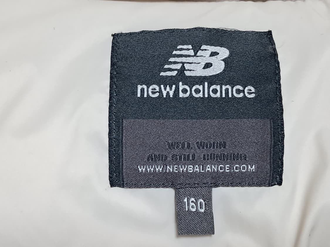 뉴발란스 주니어 롱패딩 160 상품이미지5