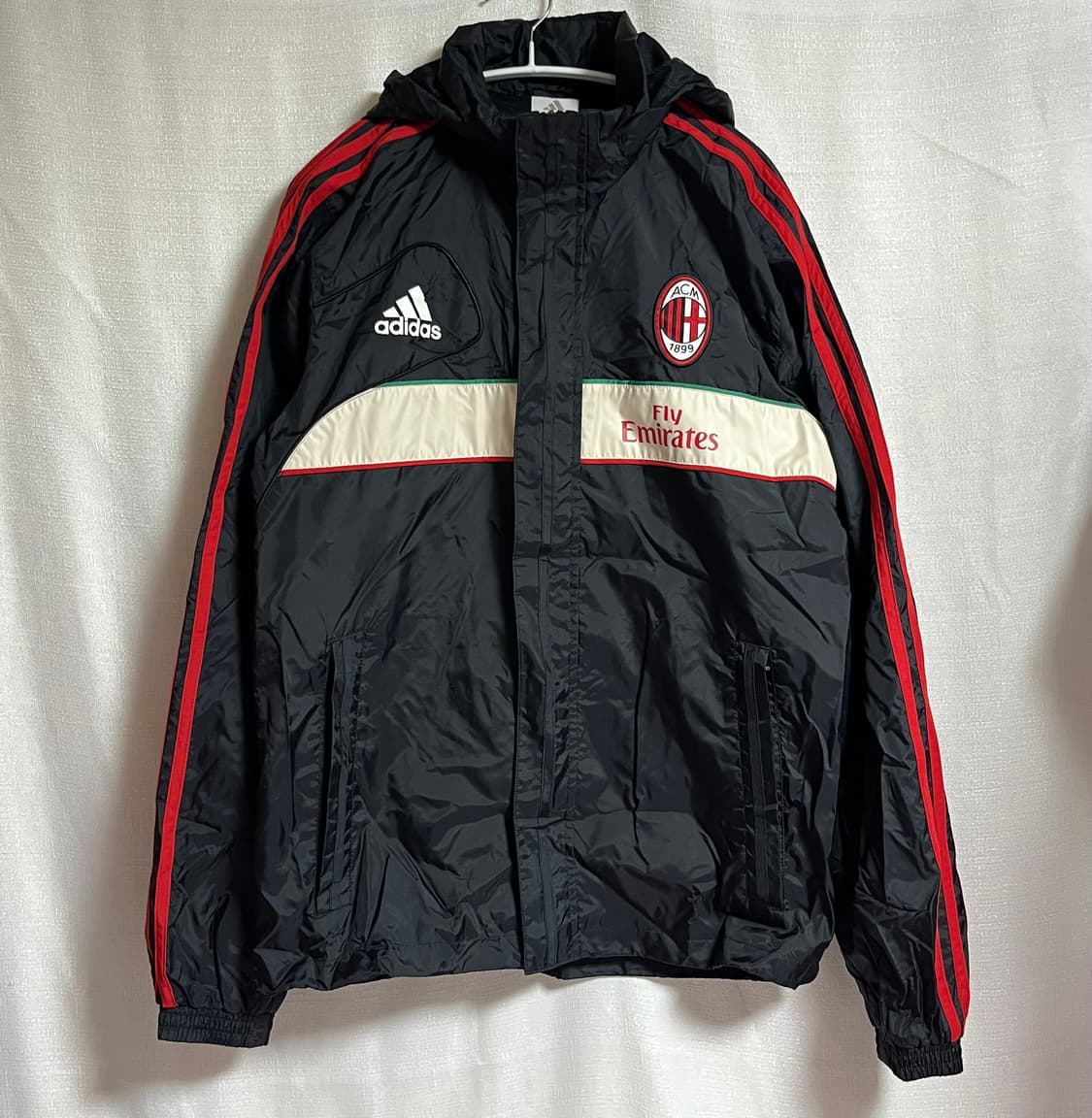 공용 아디다스 AC밀란 바람막이 윈드브레이커 L 상품이미지1
